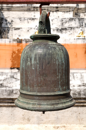 Big temple bellの写真素材