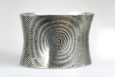 silver braceletの写真素材