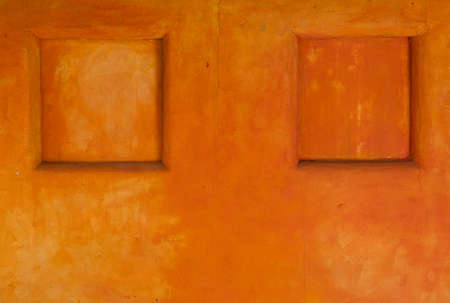 Orange wall designの写真素材