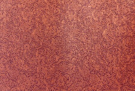 Red chinese pattern backgroundの写真素材