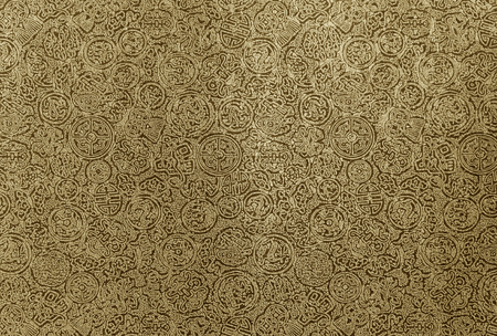 Vintage color chinese pattern backgroundの写真素材