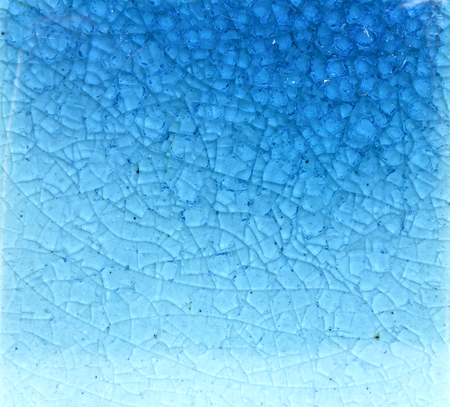 Ocean blue crack tile texture handmade swimming pool tile manufacturing in northern Thailand