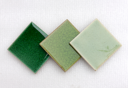 Green set swimming pool glass crack texture tileの写真素材
