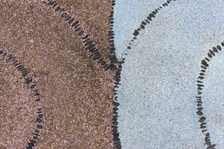 Tow tone stone floor backgroundの写真素材