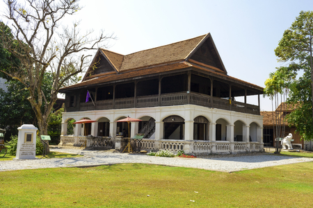 Lanna Architecture Center in Thailandの写真素材
