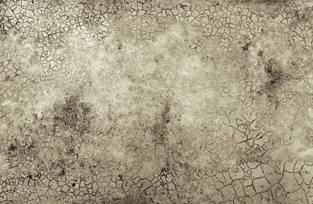 Vintage tone blur crack pattern floor background