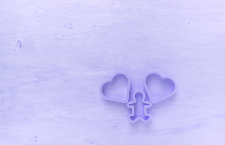 Blur purple love concept backgroundの写真素材