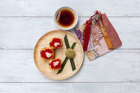 Japanese style food designの写真素材