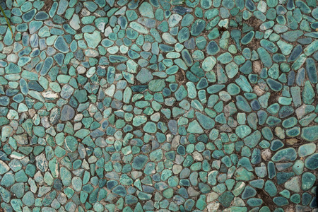 Green stone floor backgroundの写真素材