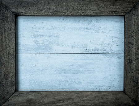 Vintage wooden frameの写真素材