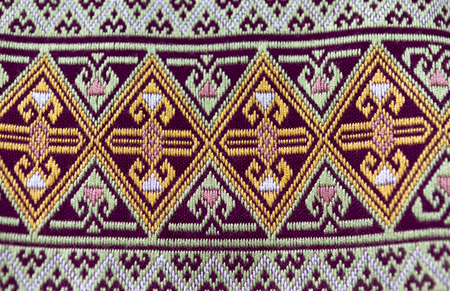 Traditional thai sarong pattern