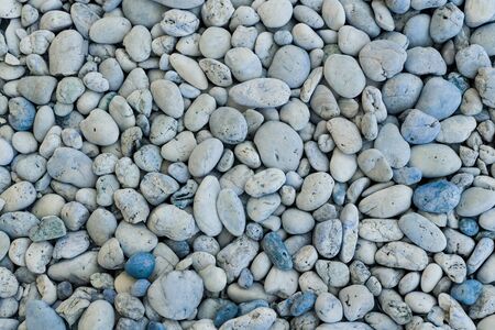 White and blue stone backgroundの写真素材