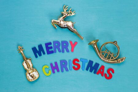 Christmas sign music conceptの写真素材