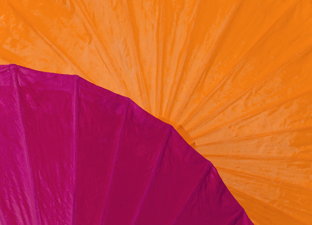 Abstract colorful umbrella backgroundの写真素材