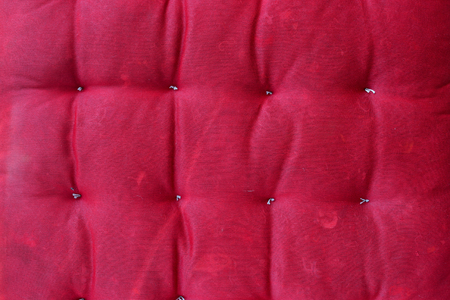 Abstract red cushion texture backgroundの写真素材