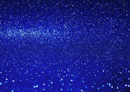 Abstract shiny blue glitter backgroundの写真素材