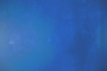 Blue paint wall texture background, blank blue color