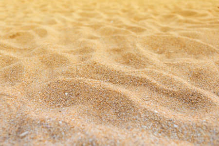Sand texture background, nature sand pattern background, outdoor day light, beach or desertの写真素材