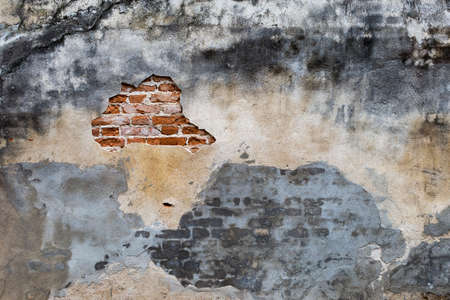 Blurred old damaged cement wall texture background, ancient old brick wall texture bacgkround