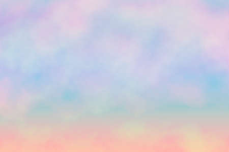 Abstract Pastel color Gaussian Blur Background, blank rainbow pastel color backgroundの写真素材