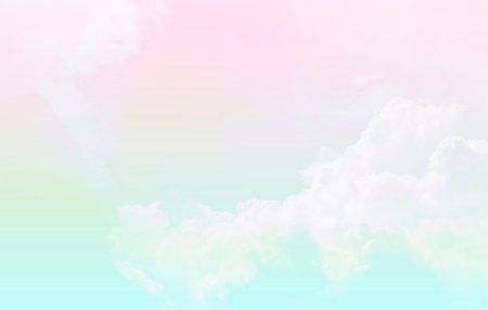 Abstract blurred dloudy sky with pastel filter effect, cloudy sky