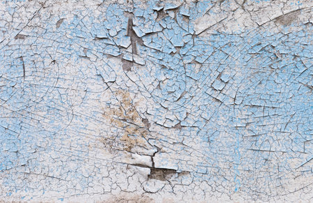 Old paint crack texture on old cement wall background, old pain on concrete wallの写真素材