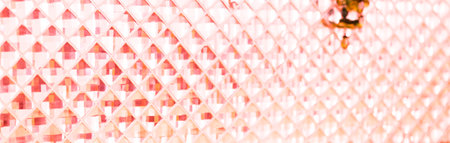 Abstract colour glass mosaic background, design red glass mosaic pattern background, banner style