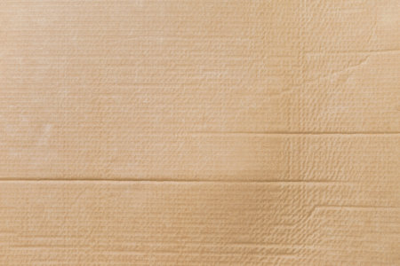 Empty old brown cardboard box paper texture background, blank brown cardboard paper backgroundの写真素材