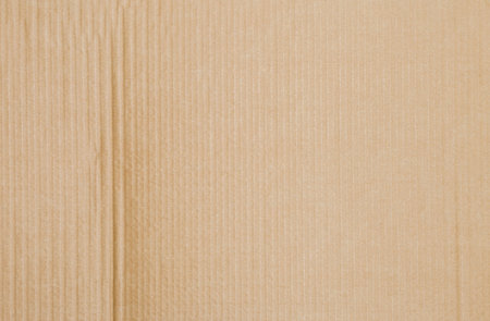 Blank old brown cardboard box paper texture background, blank brown cardboard paper backgroundの写真素材