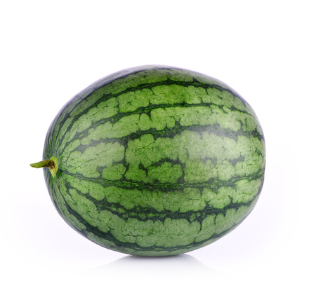 watermelon on white backgroundの写真素材