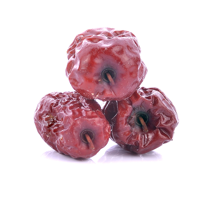 monkey apples isolated on whiteの写真素材