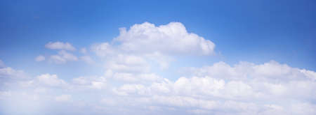 Blue sky with white coulds background.beatiful  coulds look light clean cotton.