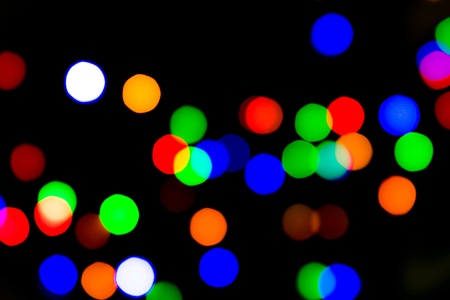 Light Bokeh Blackgrow blur