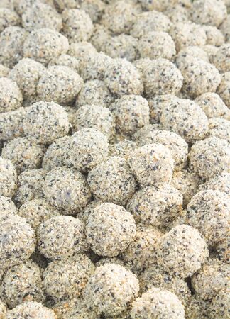 sesame ball local thai sweetの写真素材