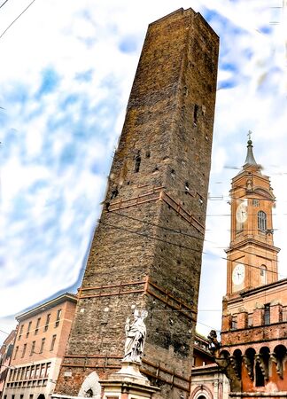 The leaning towers of Italy also includes two in Balgona. Italyの写真素材