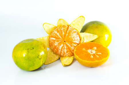 orange  clipping pathの写真素材