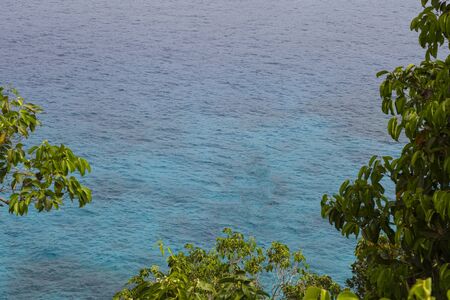 blue  sea in thailand