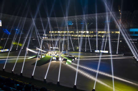 Lviv, Ukraine - 29 october 2011 - Opening of Euro 2012 stadium "Lviv Arena"のeditorial素材