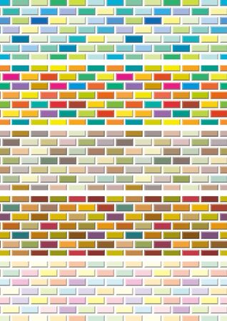 Brick Pattern Setのイラスト素材