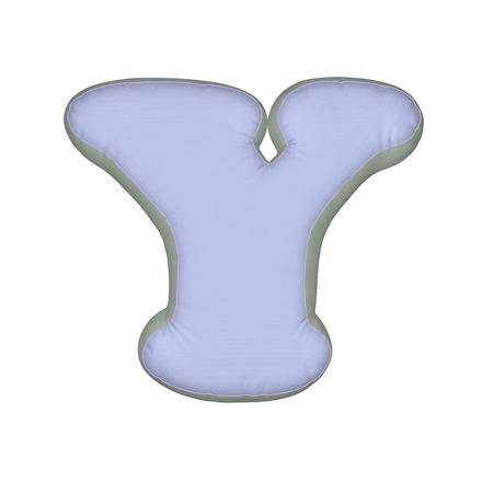 Alphabet pillow letterの写真素材