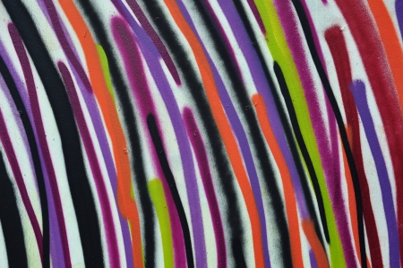 Abstract lines colorful paint pattern shapes. Graffiti texture macro.