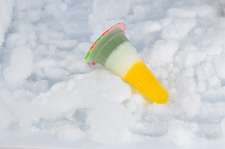 jelly and iceの写真素材