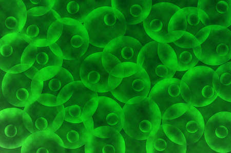 green cell abstract pattern backgroundの写真素材