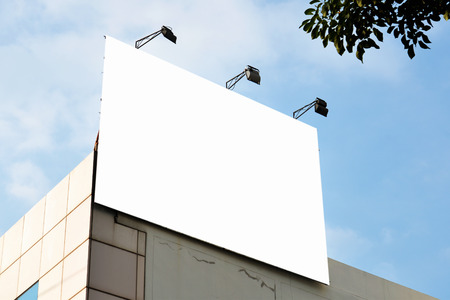 blank advertising billboardの写真素材