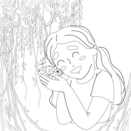 dog coloring book
Adult coloring page, book a cute isolated dog, image for relaxing. Zen art style.dog coloring books for adults,の写真素材