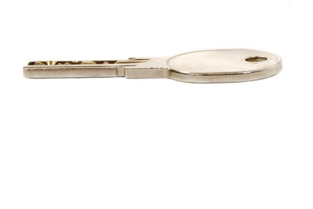 door key isolated on white background 