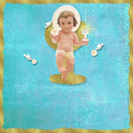 First Holy Communionの写真素材