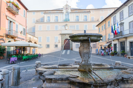 Fountain of Castel Gandolfo のeditorial素材