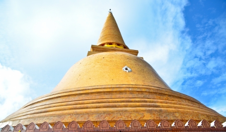 Phra Pathom Chediの写真素材