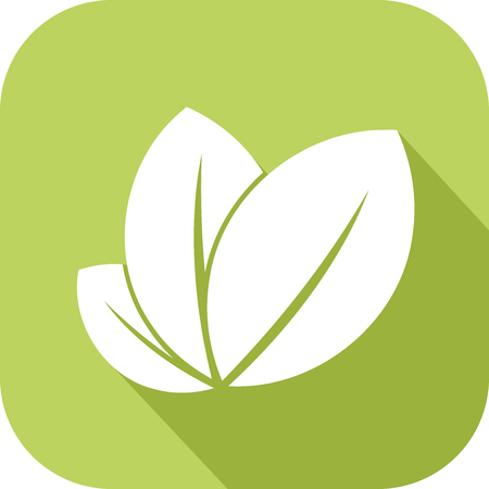 Ecology or Bio iconのイラスト素材
